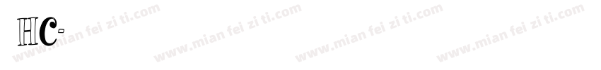 更紗黑體 HC字体转换